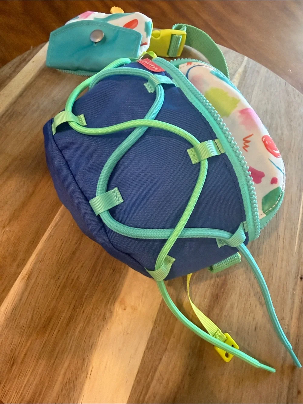 LOVEVERY Kids Blue & Teal Activity Belt Fanny pack Bag